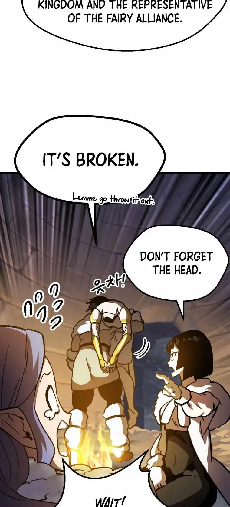 Survival Story of a Sword King in a Fantasy World — Chapter 158 — page 55