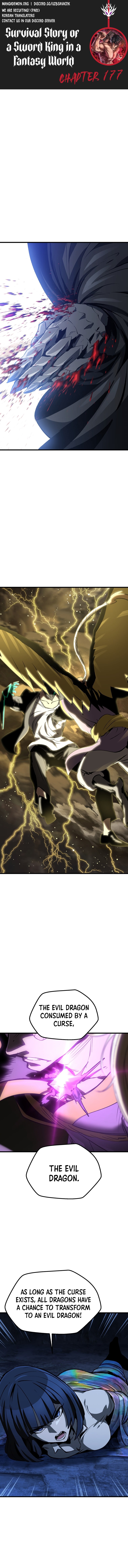 Survival Story of a Sword King in a Fantasy World — Chapter 177 — page 1