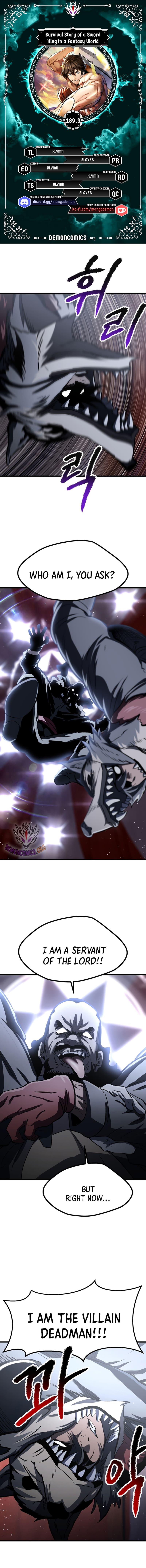Survival Story of a Sword King in a Fantasy World — Chapter 189.3 — page 1