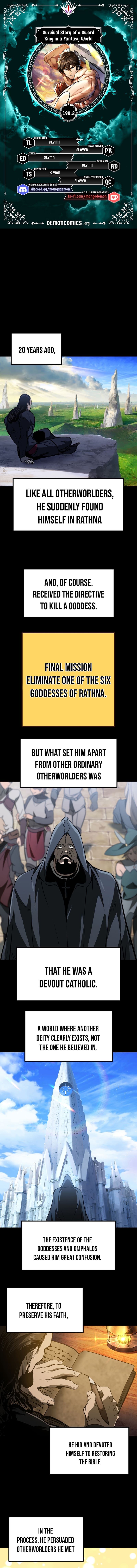 Survival Story of a Sword King in a Fantasy World — Chapter 190.2 — page 1