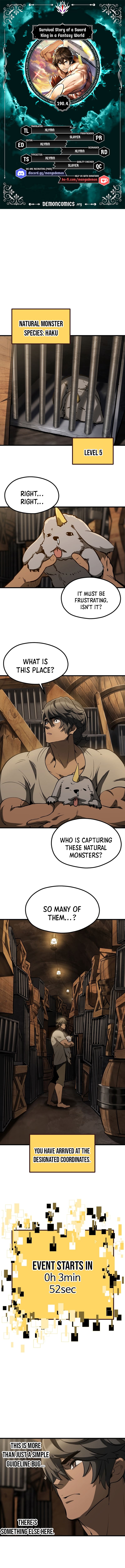 Survival Story of a Sword King in a Fantasy World — Chapter 190.4 — page 1