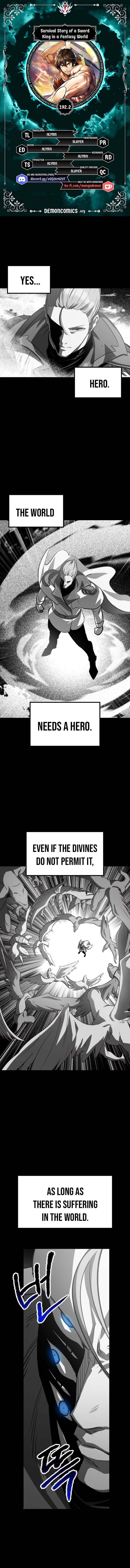 Survival Story of a Sword King in a Fantasy World — Chapter 192.2 — page 1