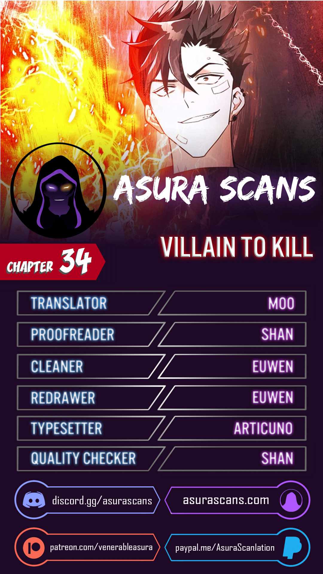 Villain to Kill — Chapter 33.2 — page 1
