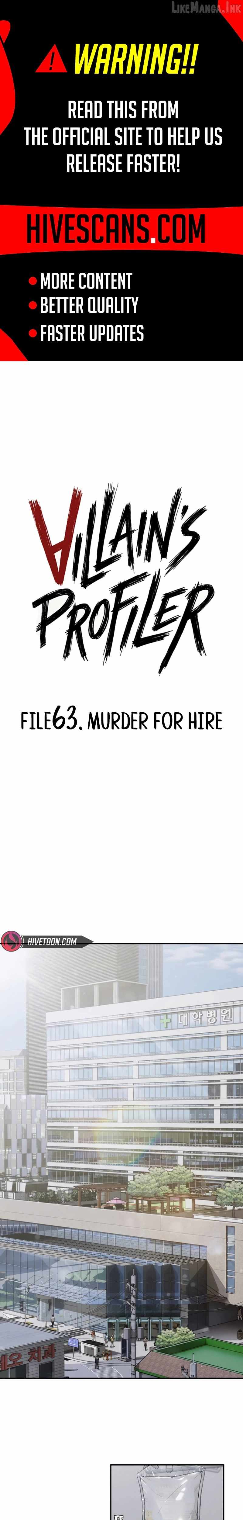 The Villain’s Profiler — Chapter 63 — page 1