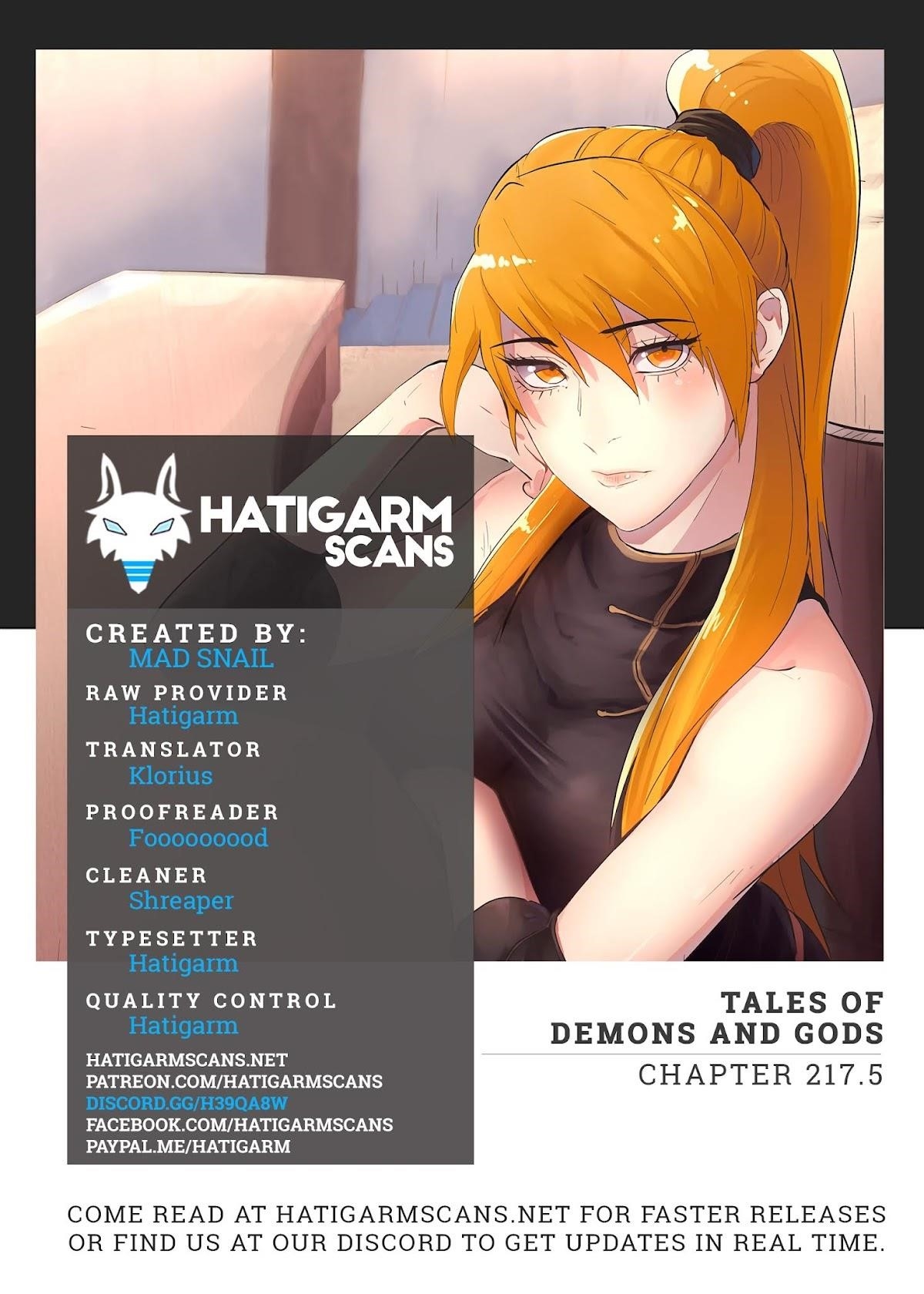 Tales Of Demons And Gods — Chapter 217.5 — page 1