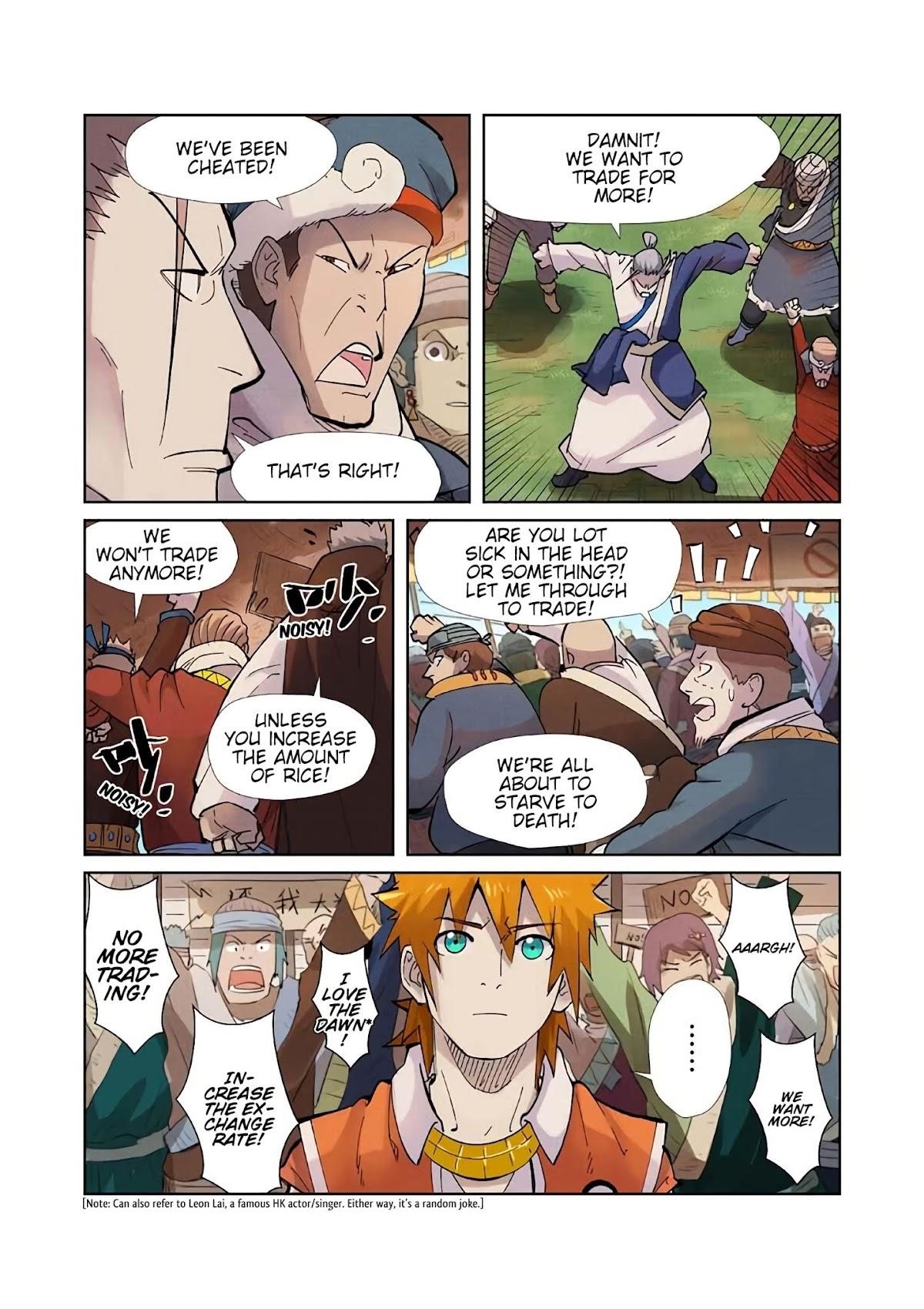 Tales Of Demons And Gods — Chapter 217.5 — page 11
