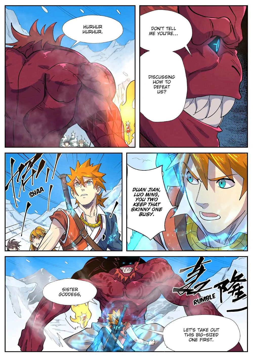 Tales Of Demons And Gods — Chapter 250.2 — page 8