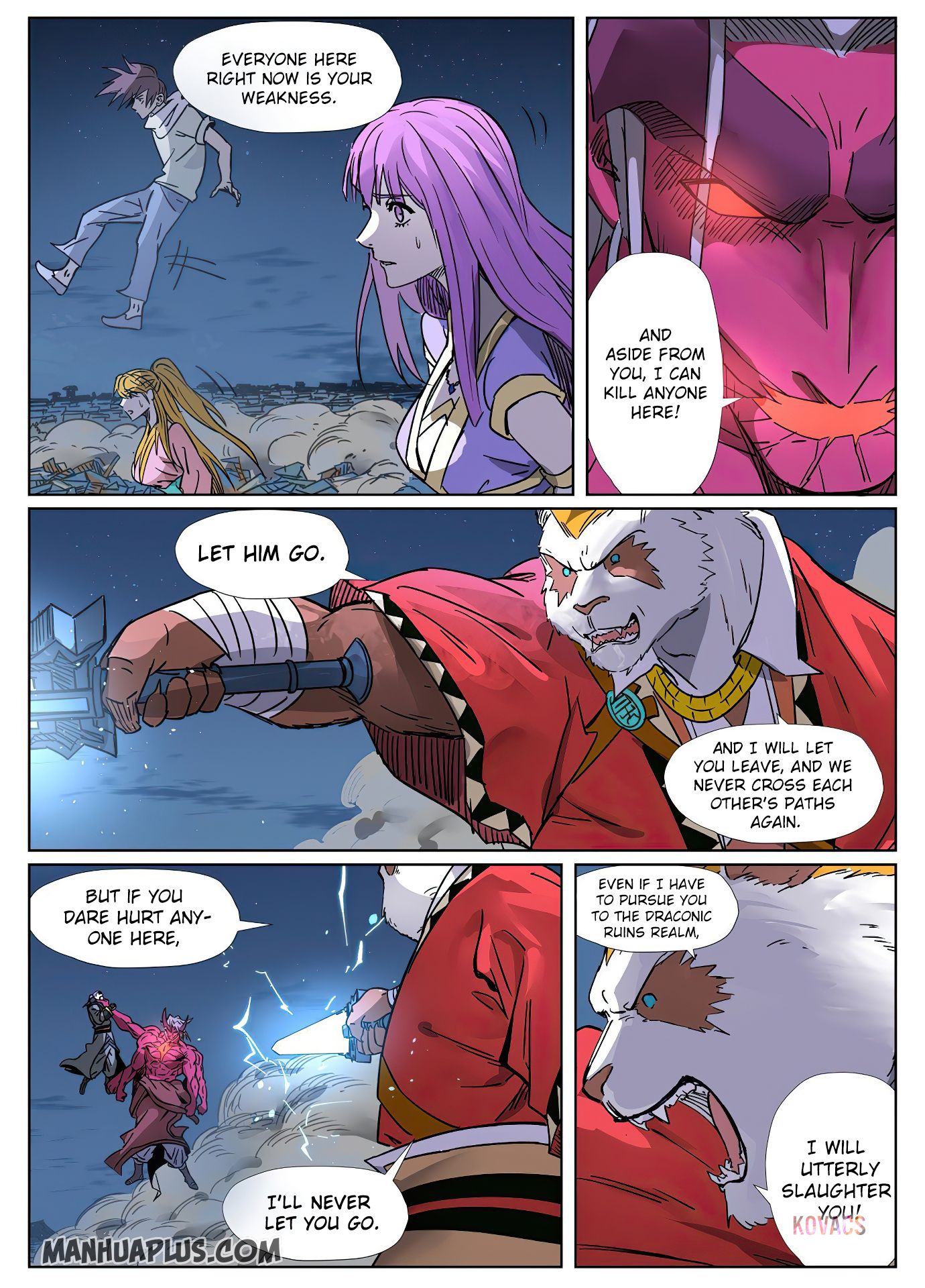 Tales Of Demons And Gods — Chapter 292.5 — page 3