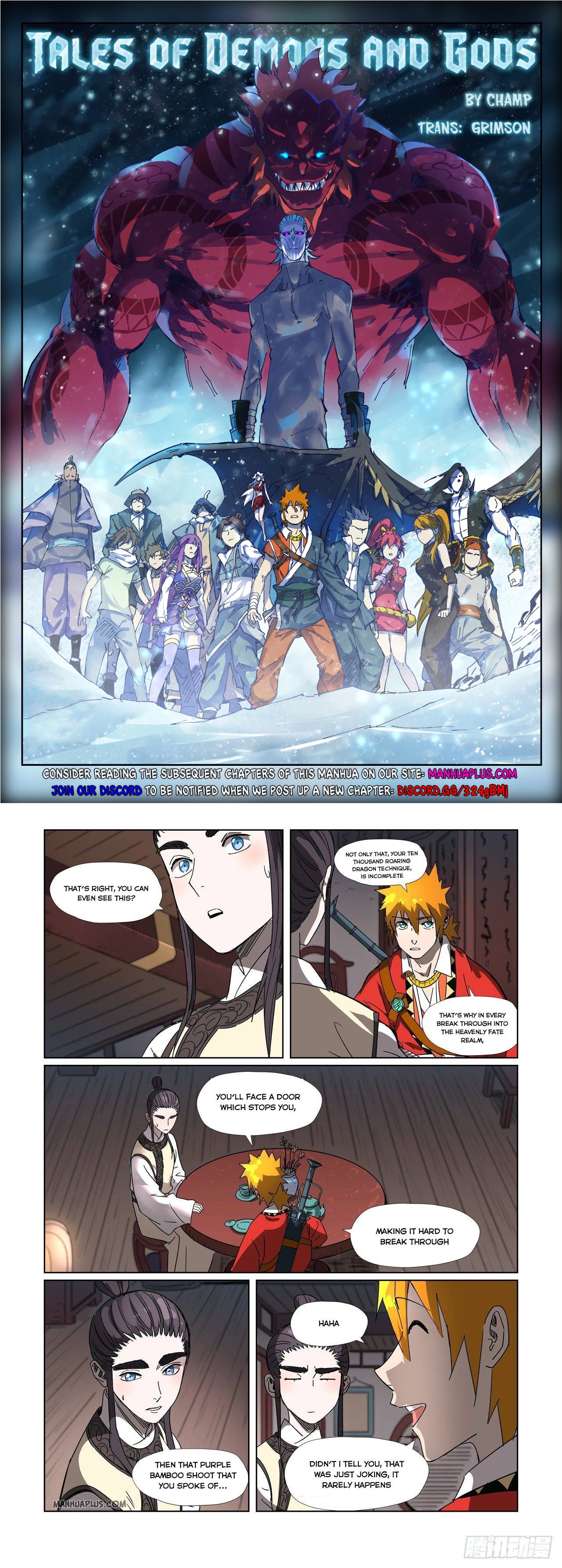 Tales Of Demons And Gods — Chapter 303.5 — page 1