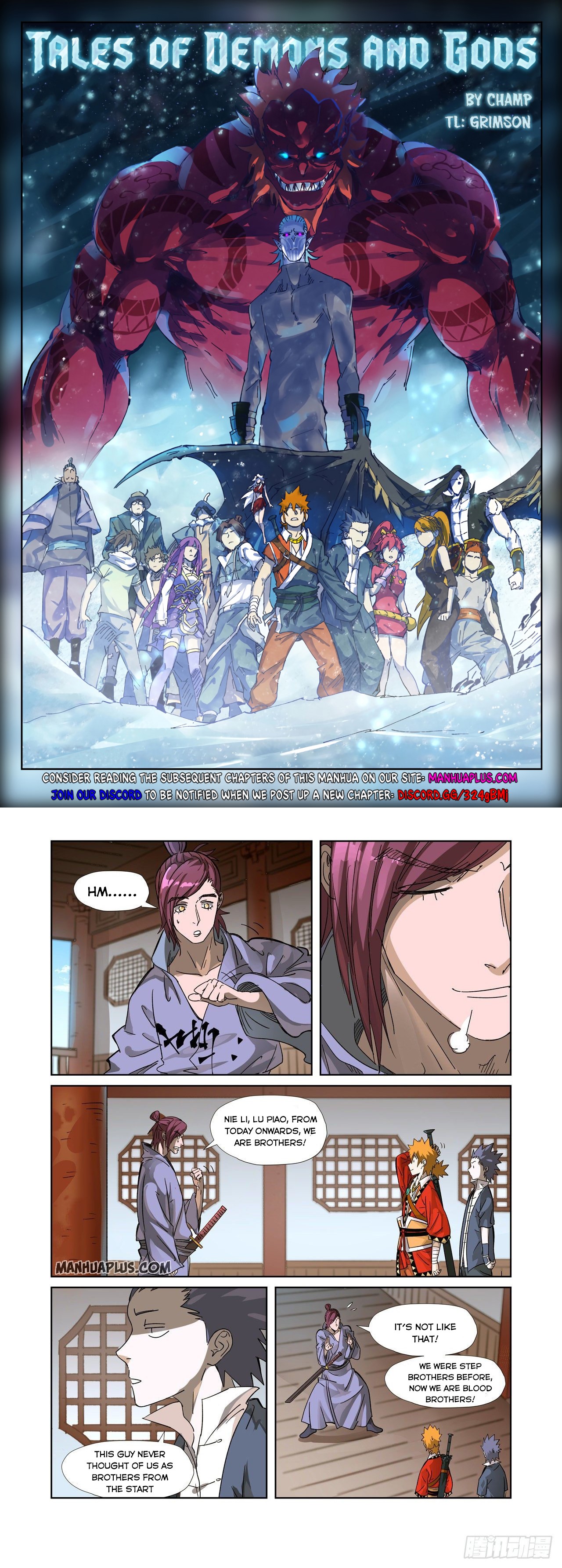 Tales Of Demons And Gods — Chapter 308.5 — page 1