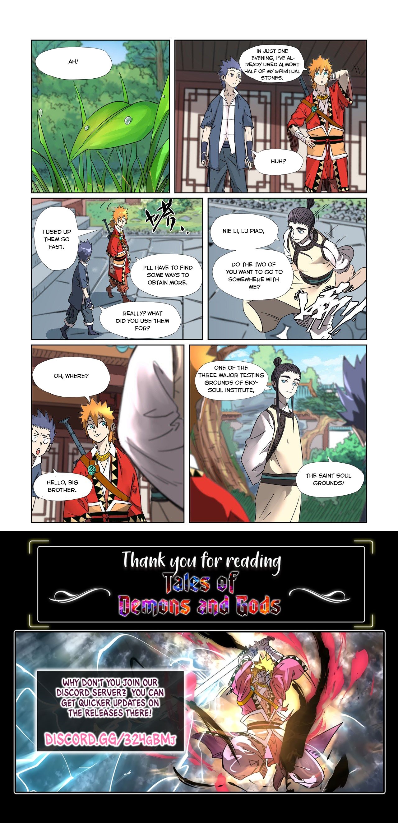 Tales Of Demons And Gods — Chapter 309.5 — page 10