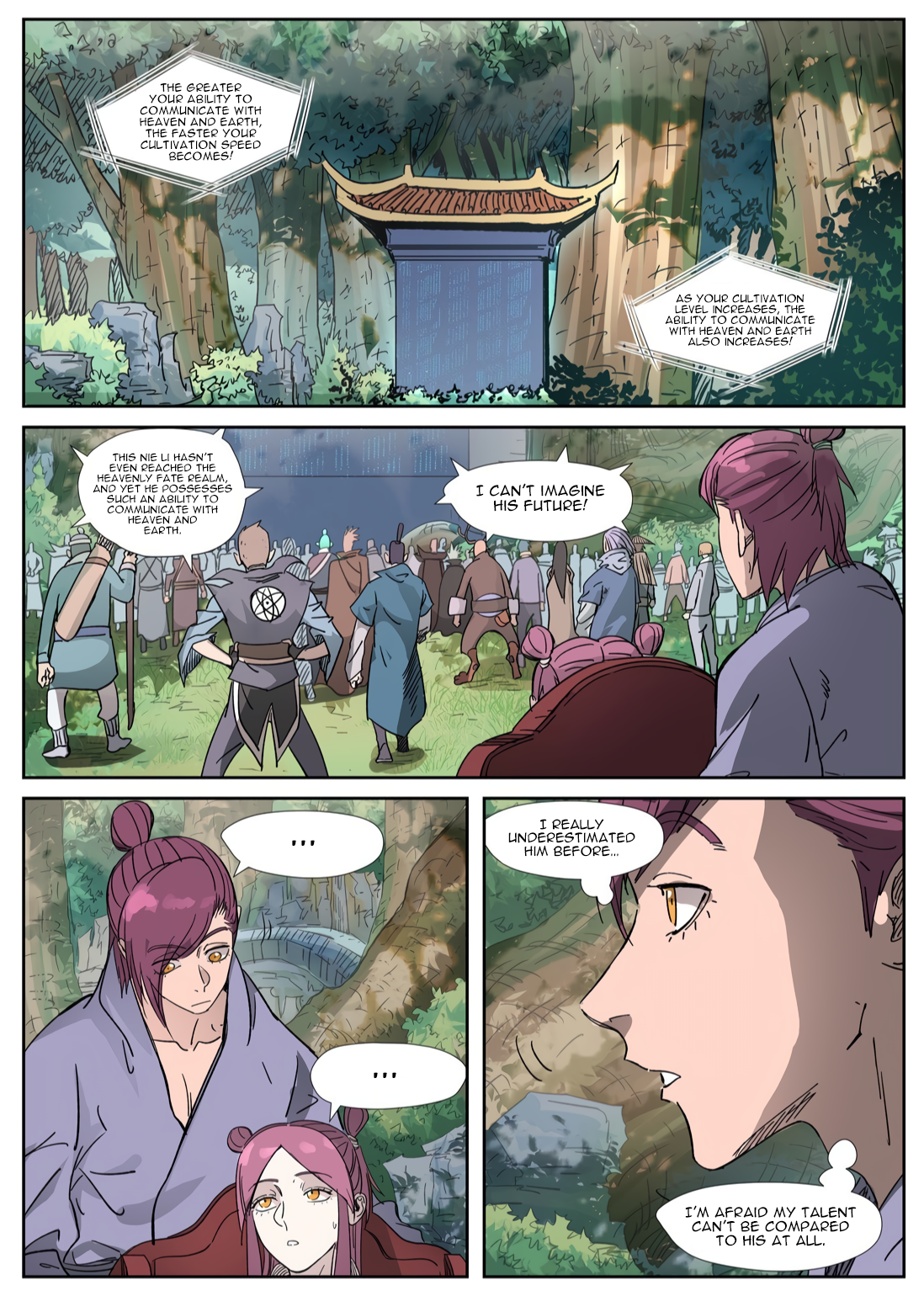 Tales Of Demons And Gods — Chapter 316.1 — page 1