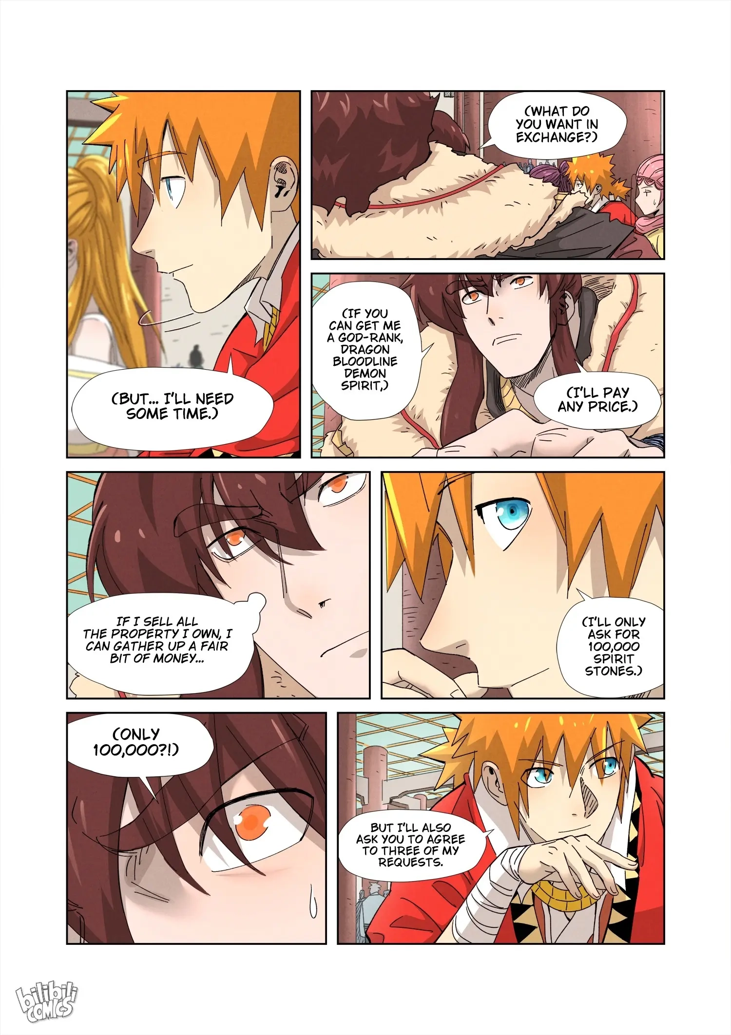 Tales Of Demons And Gods — Chapter 337.5 — page 7