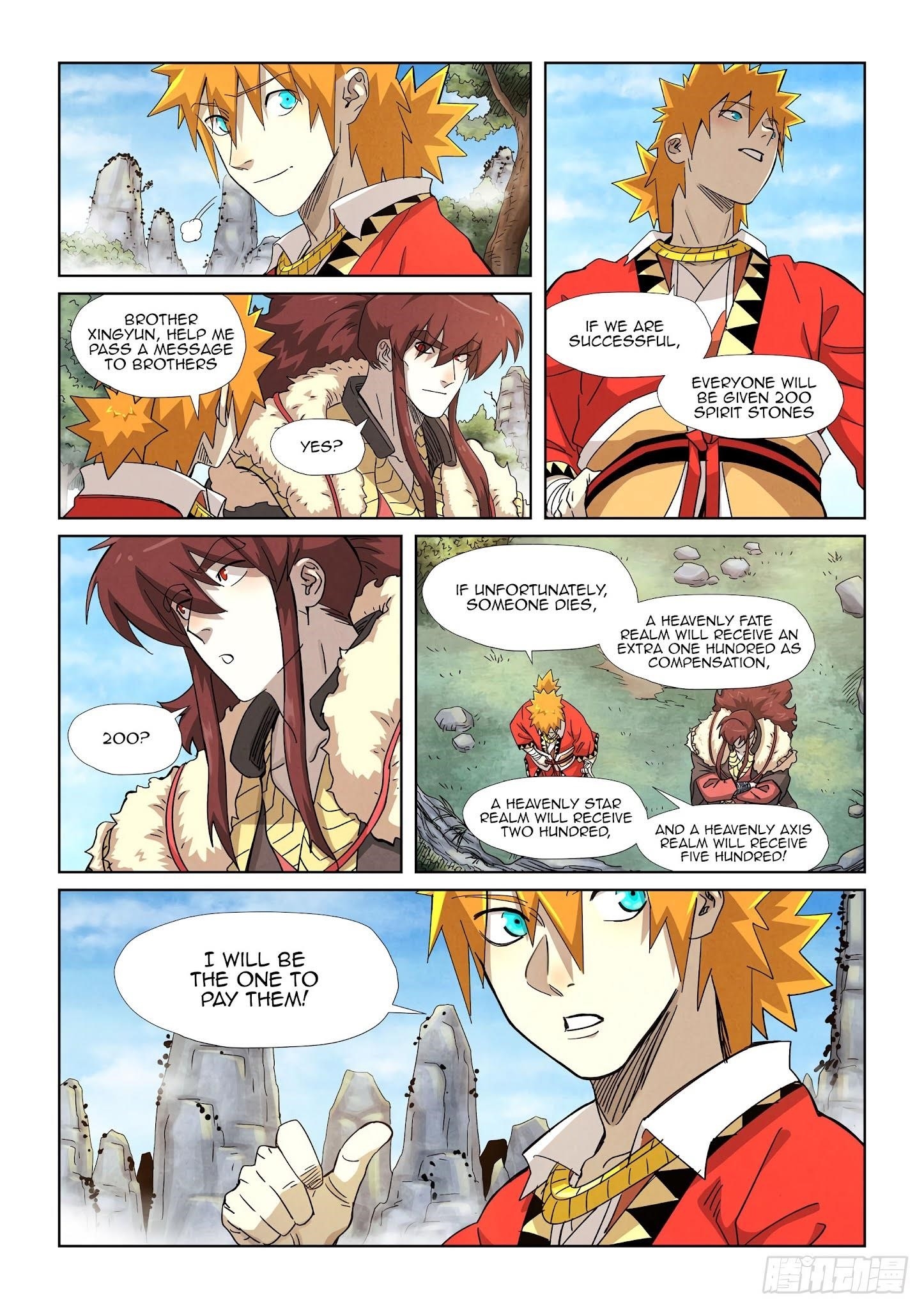Tales Of Demons And Gods — Chapter 356.1 — page 7
