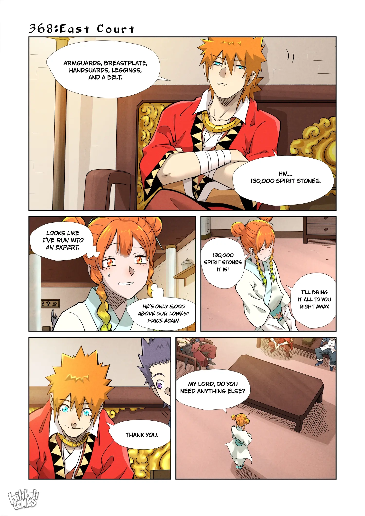 Tales Of Demons And Gods — Chapter 368 — page 1