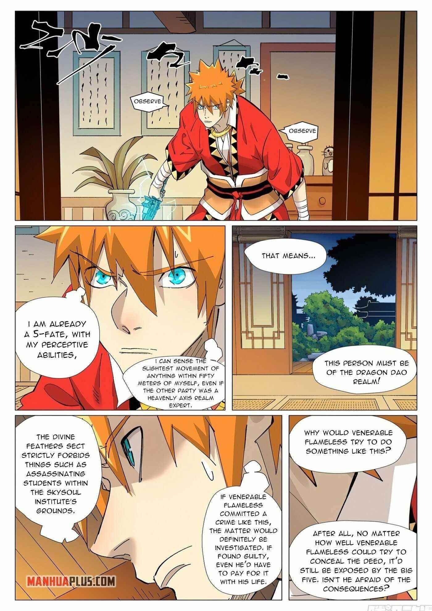 Tales Of Demons And Gods — Chapter 376.5 — page 2