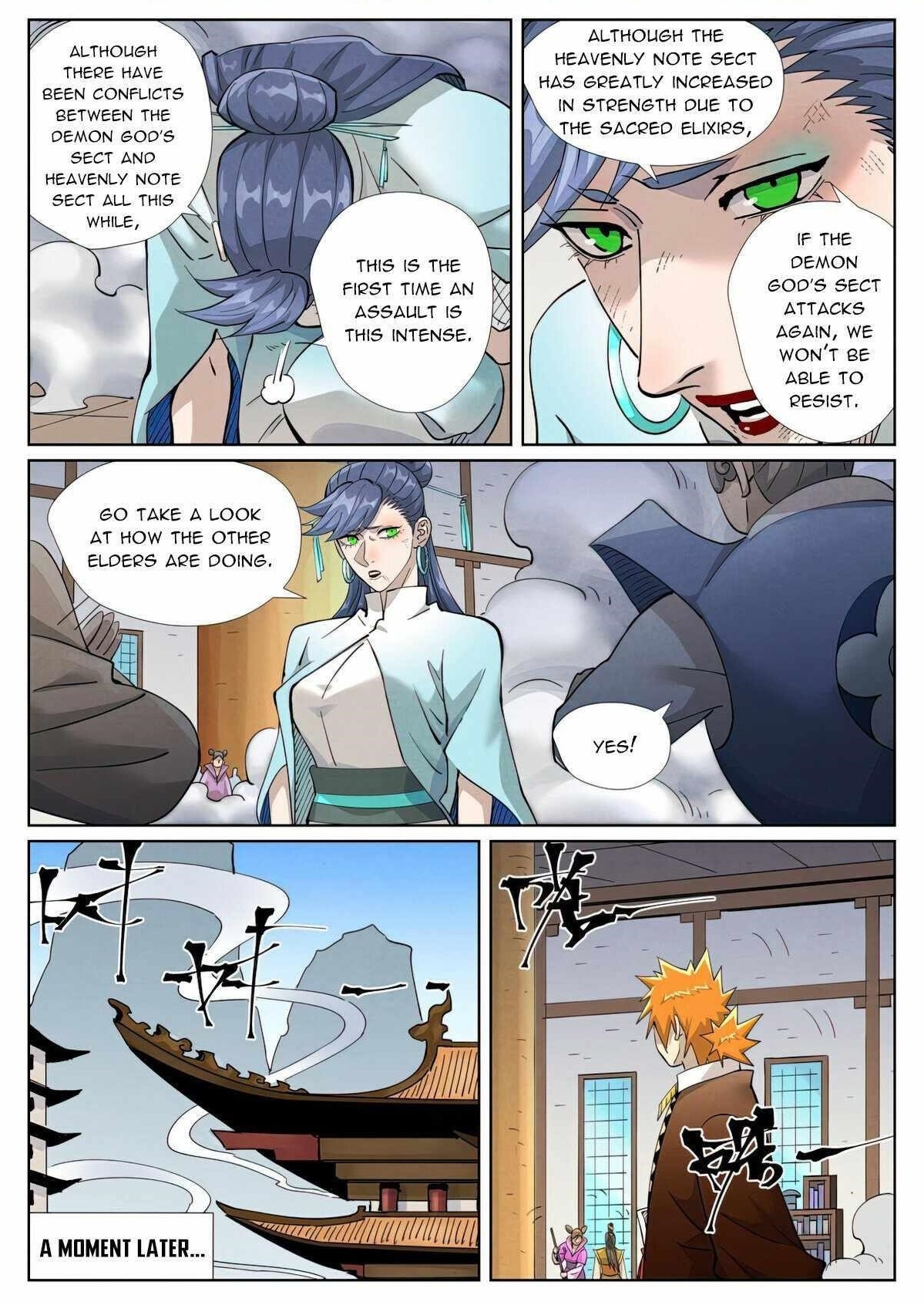 Tales Of Demons And Gods — Chapter 442.5 — page 1