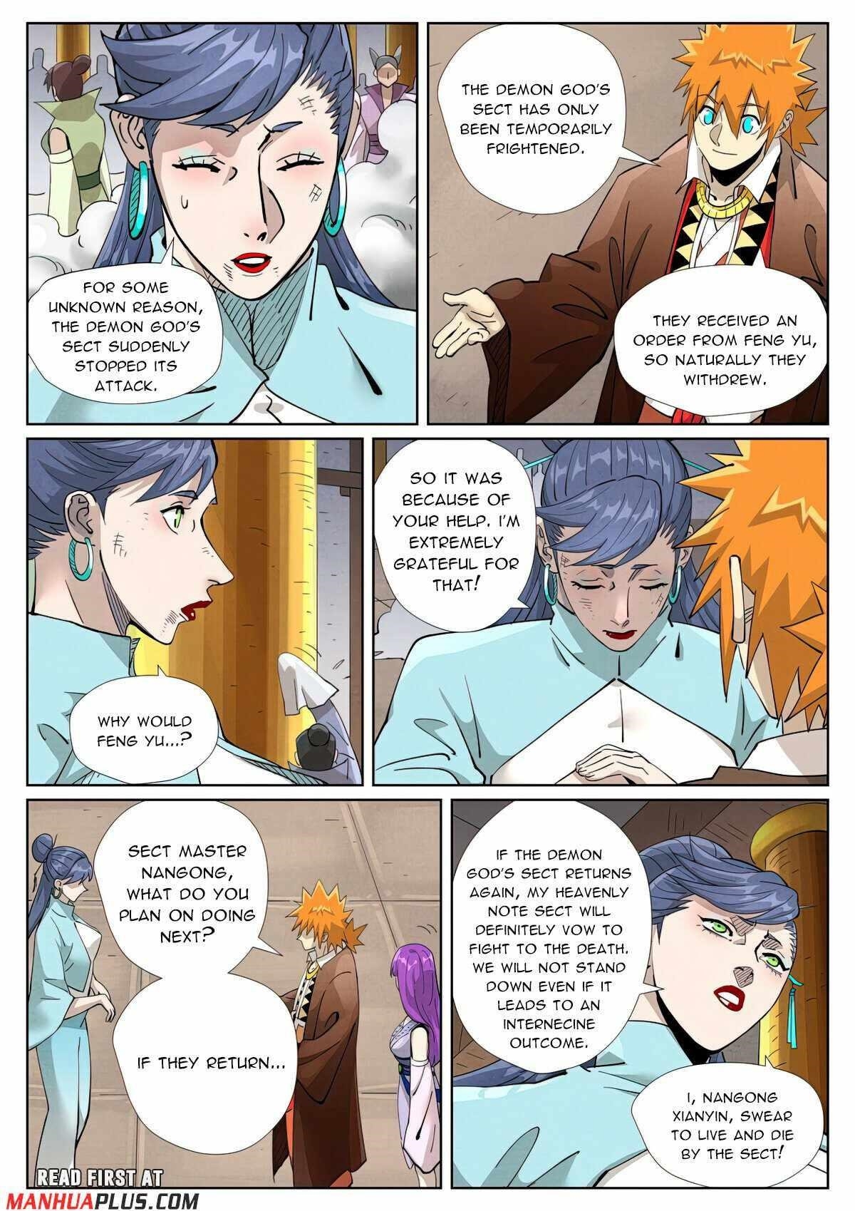 Tales Of Demons And Gods — Chapter 442.5 — page 6
