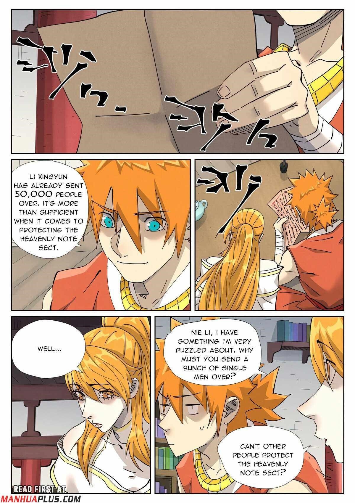 Tales Of Demons And Gods — Chapter 443.5 — page 9