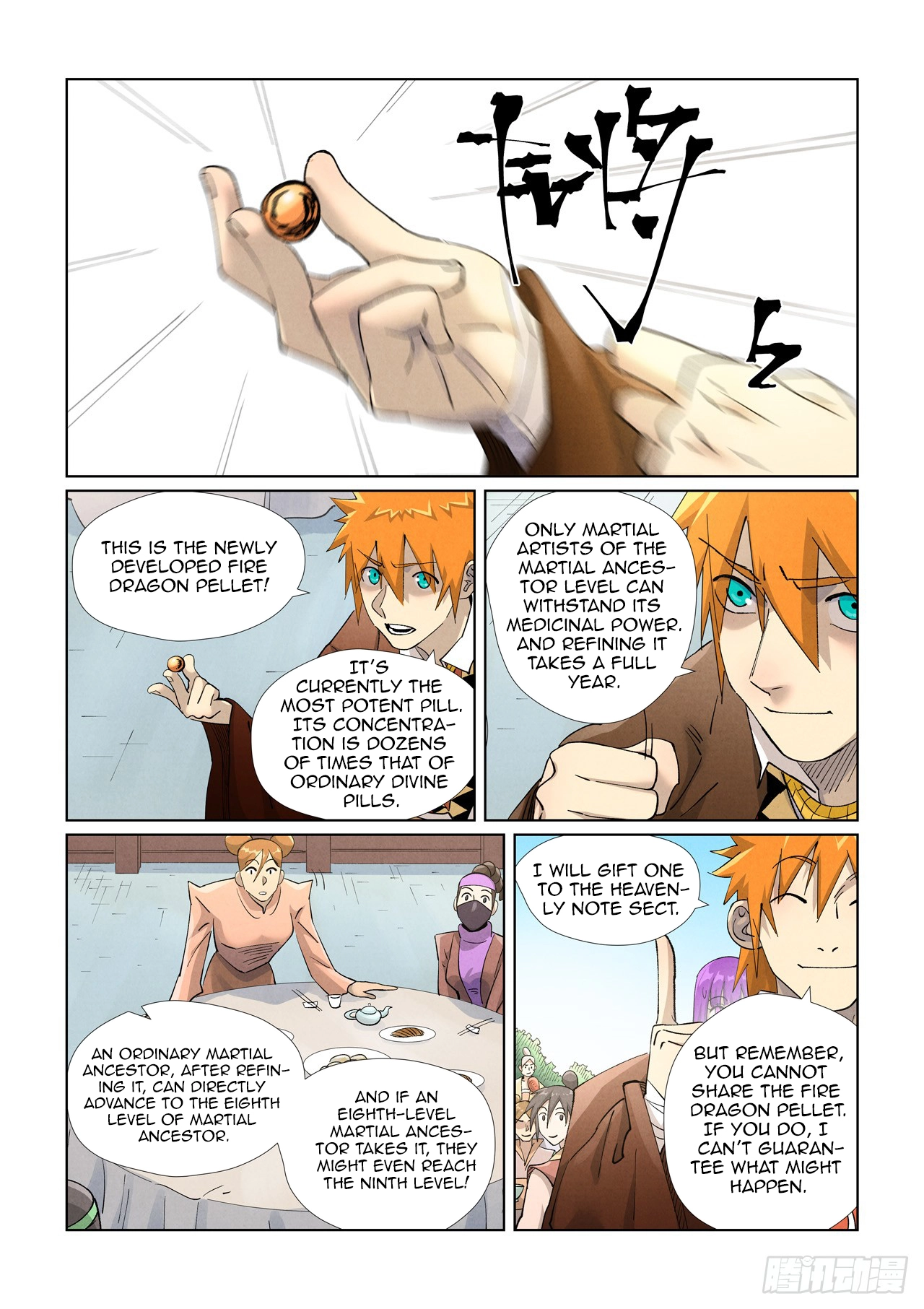 Tales Of Demons And Gods — Chapter 446.5 — page 3