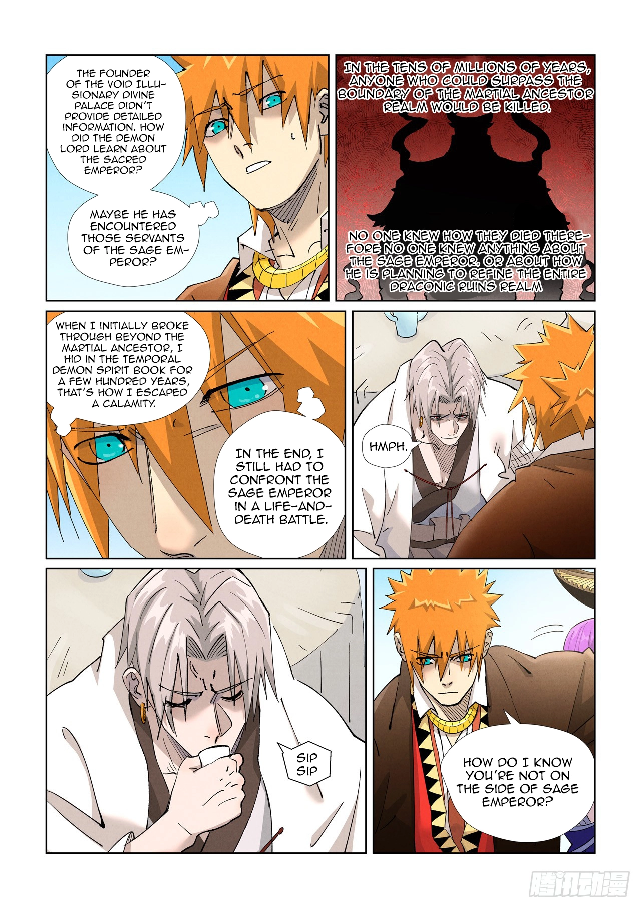 Tales Of Demons And Gods — Chapter 447.5 — page 4