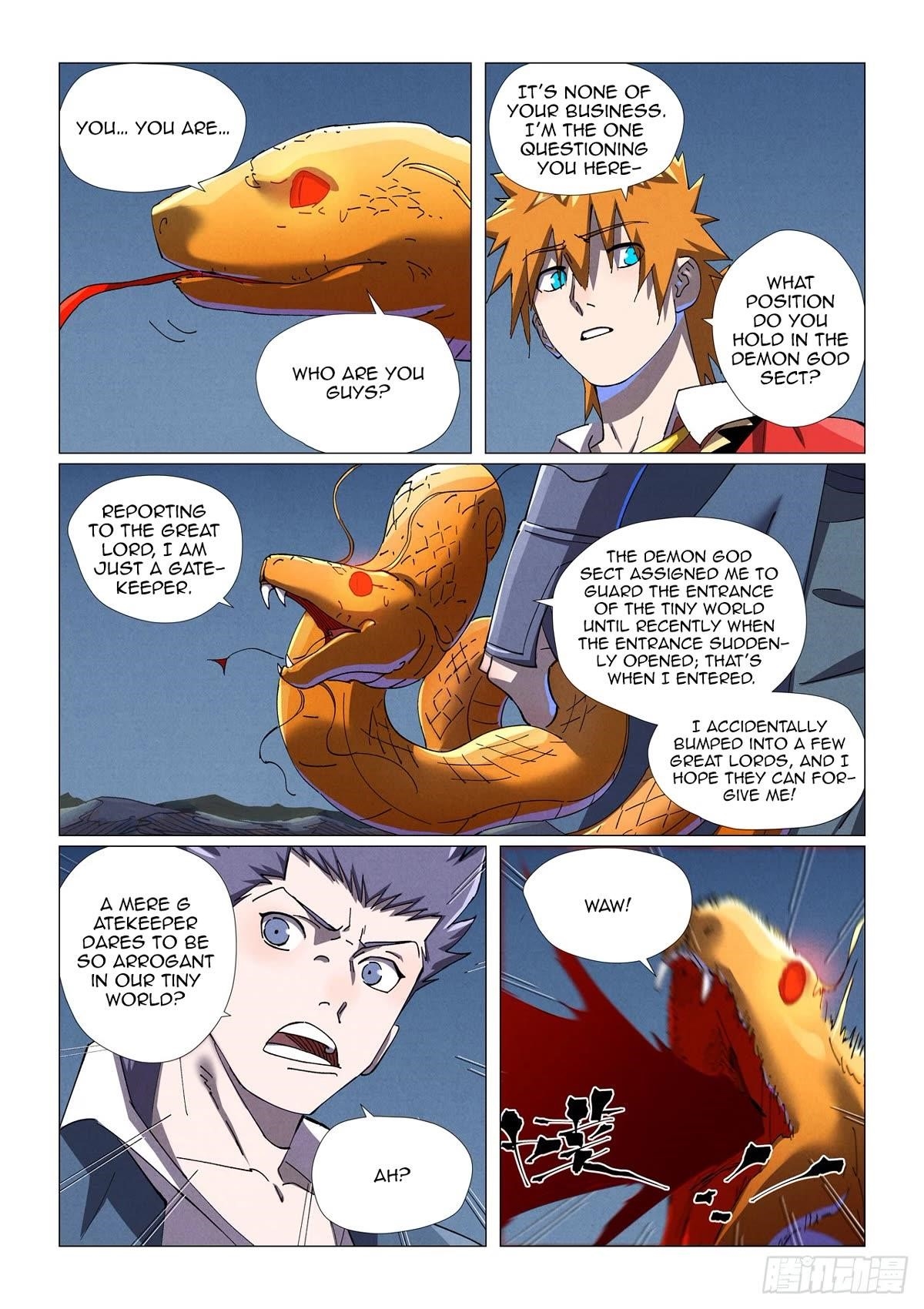 Tales Of Demons And Gods — Chapter 454.5 — page 1