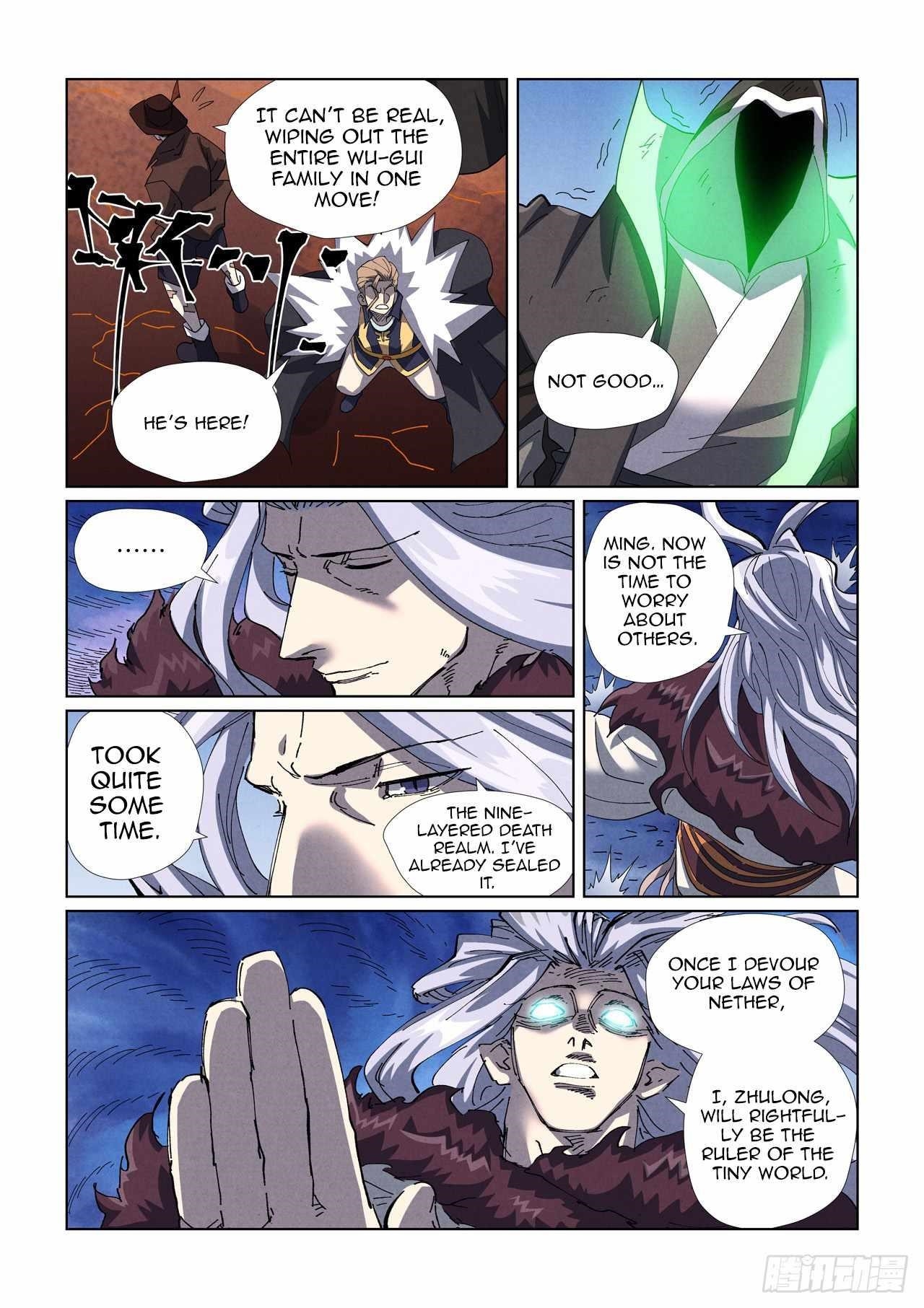 Tales Of Demons And Gods — Chapter 466.5 — page 9
