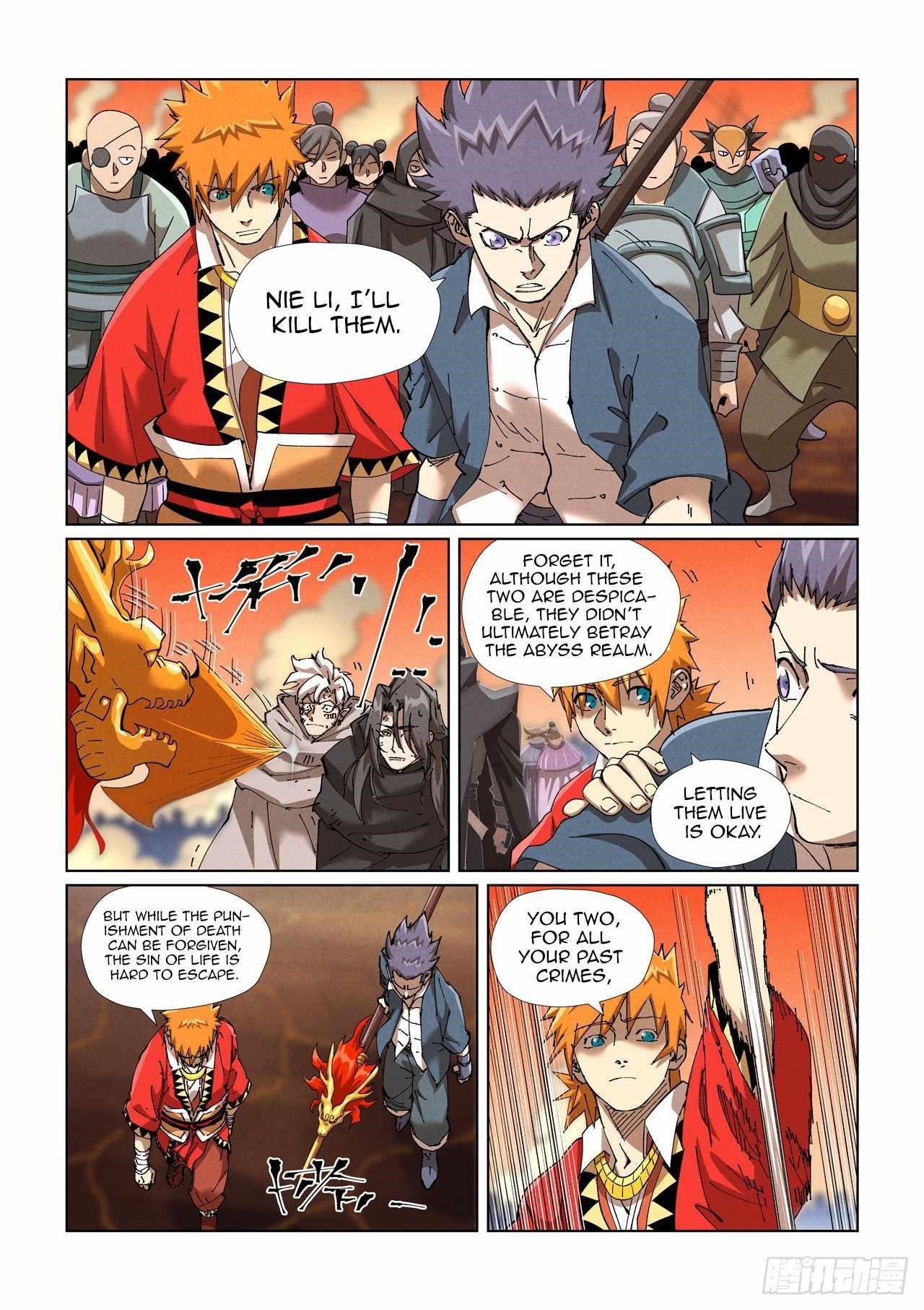Tales Of Demons And Gods — Chapter 469.5 — page 1