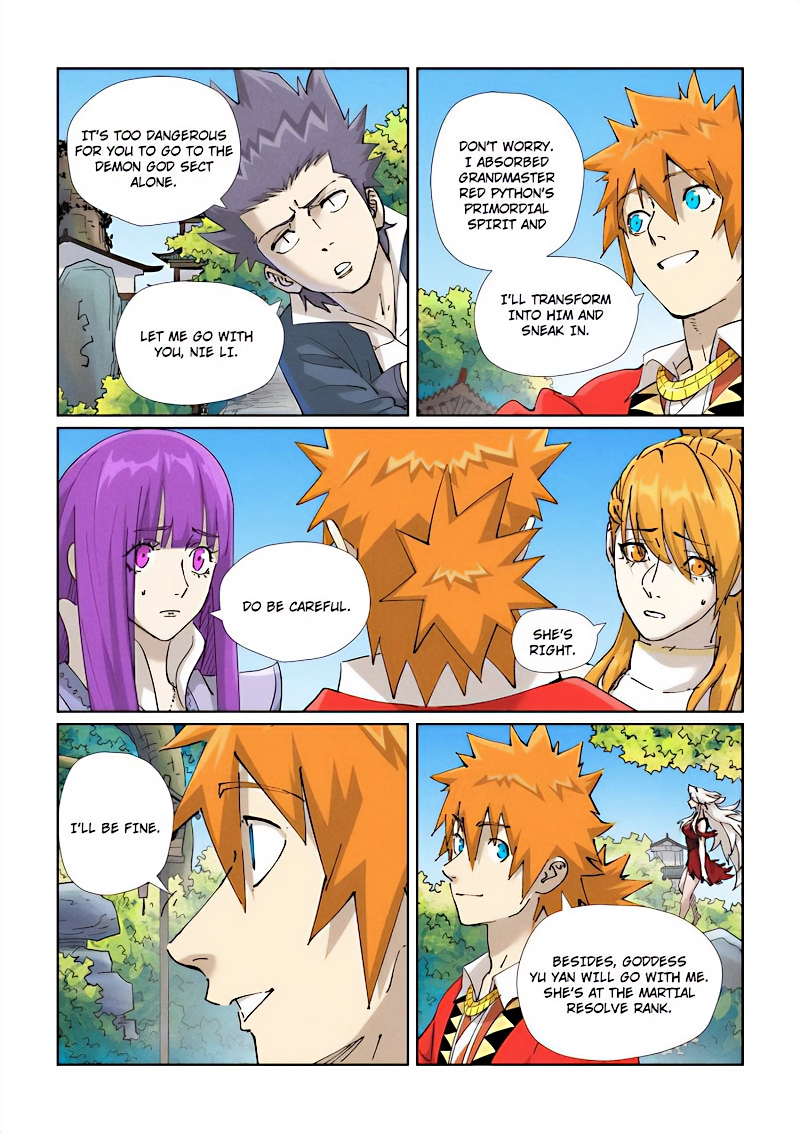 Tales Of Demons And Gods — Chapter 470.5 — page 1