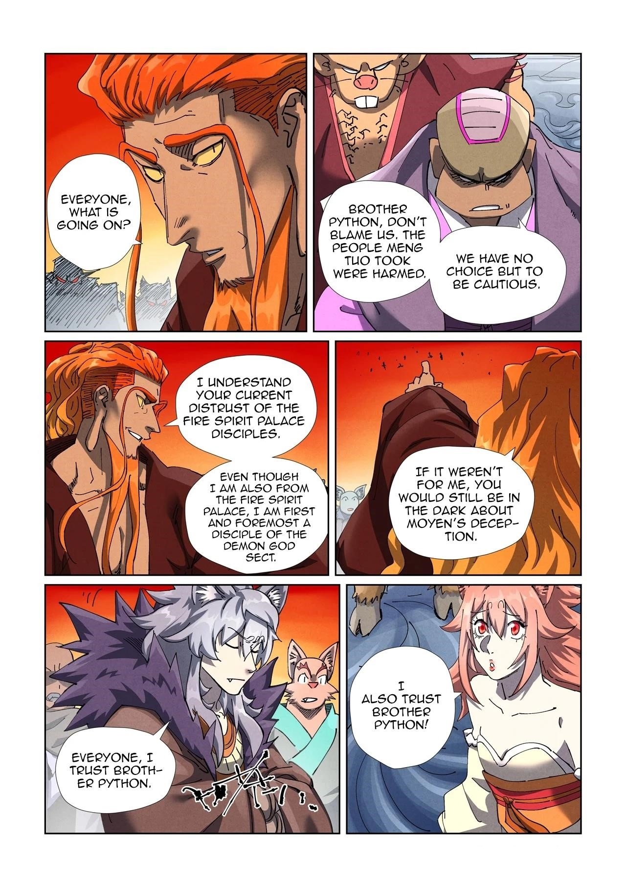 Tales Of Demons And Gods — Chapter 482.5 — page 1