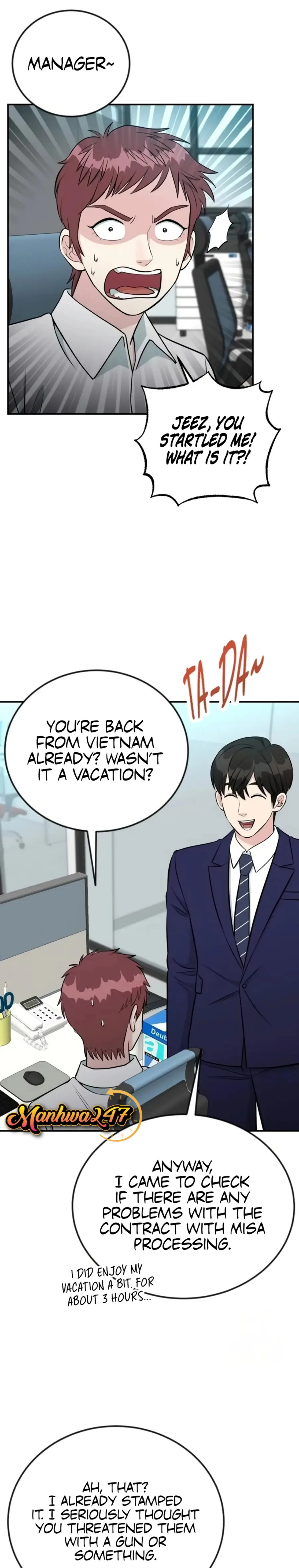 Reincarnated as a New Employee — Chapter 72 — page 1