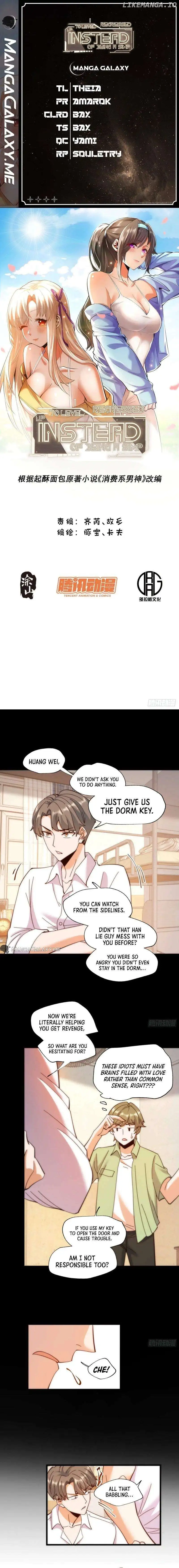 I Regressed to Level Up Instead of Being a Simp — Chapter 103 — page 1