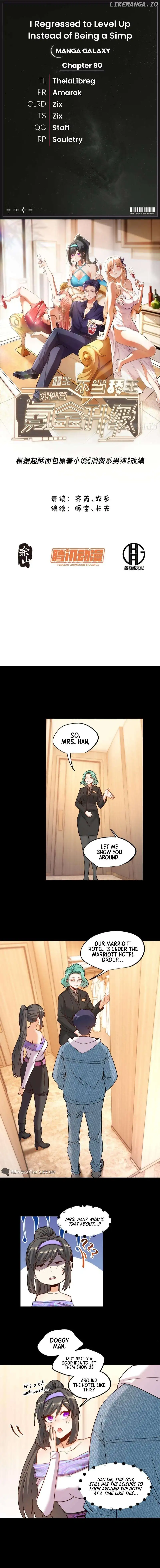 I Regressed to Level Up Instead of Being a Simp — Chapter 90 — page 1