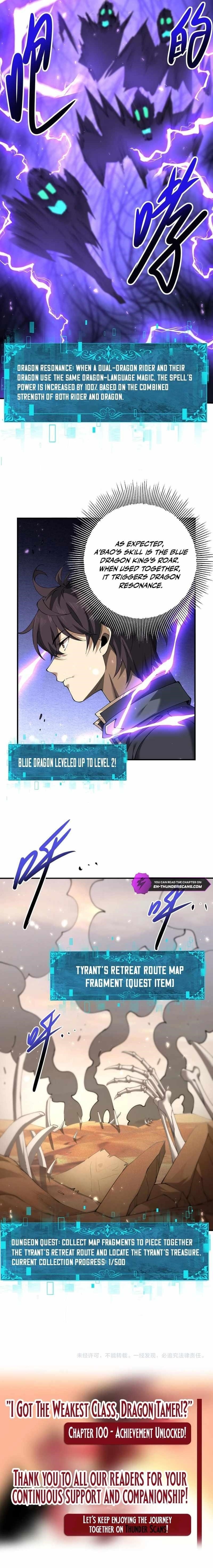 I Got the Weakest Class, Dragon Tamer!? — Chapter 100 — page 9