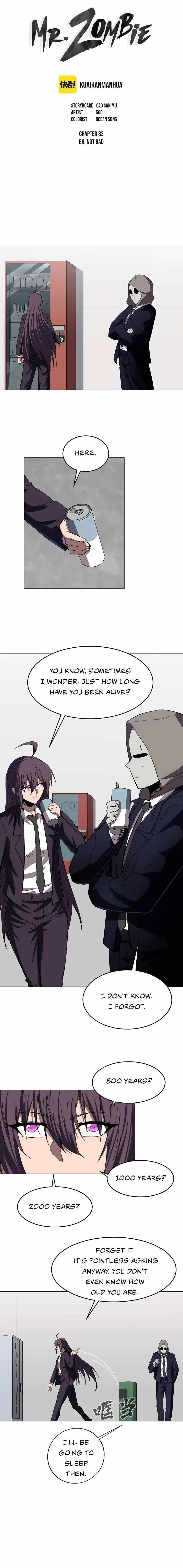 Mr. Zombie — Chapter 83 — page 1