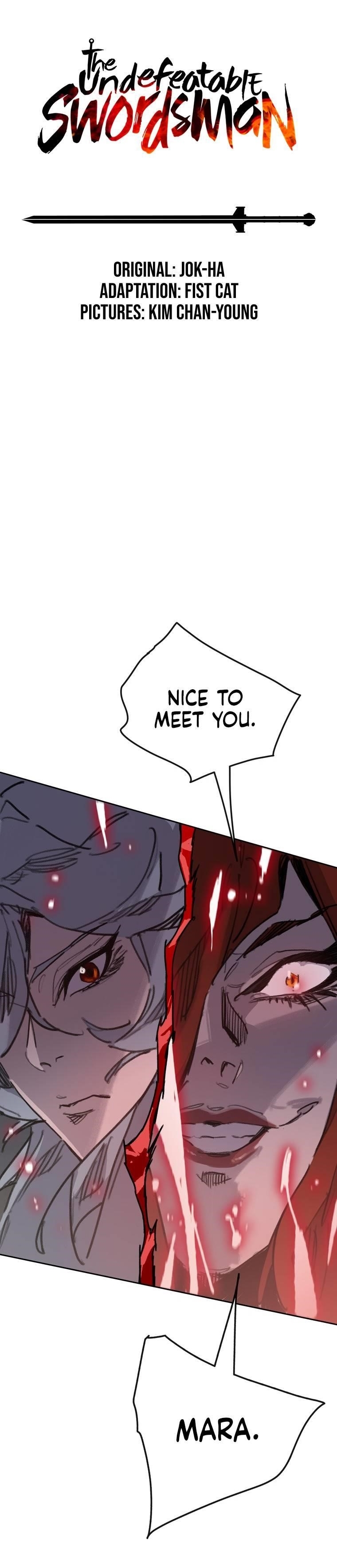 The Undefeatable Swordsman — Chapter 151 — page 1