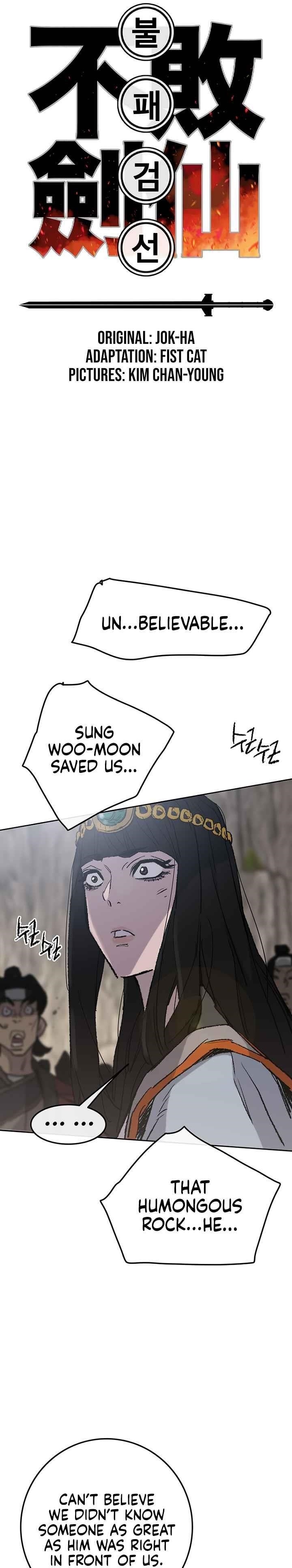 The Undefeatable Swordsman — Chapter 67 — page 1