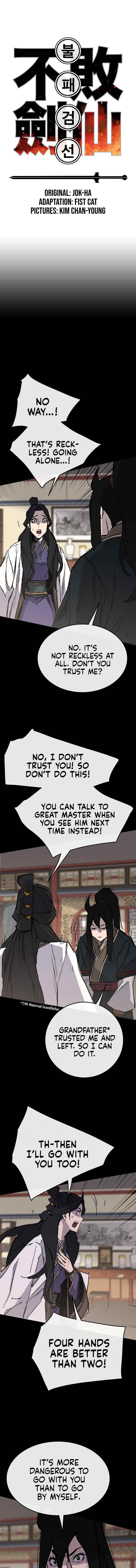 The Undefeatable Swordsman — Chapter 78 — page 1