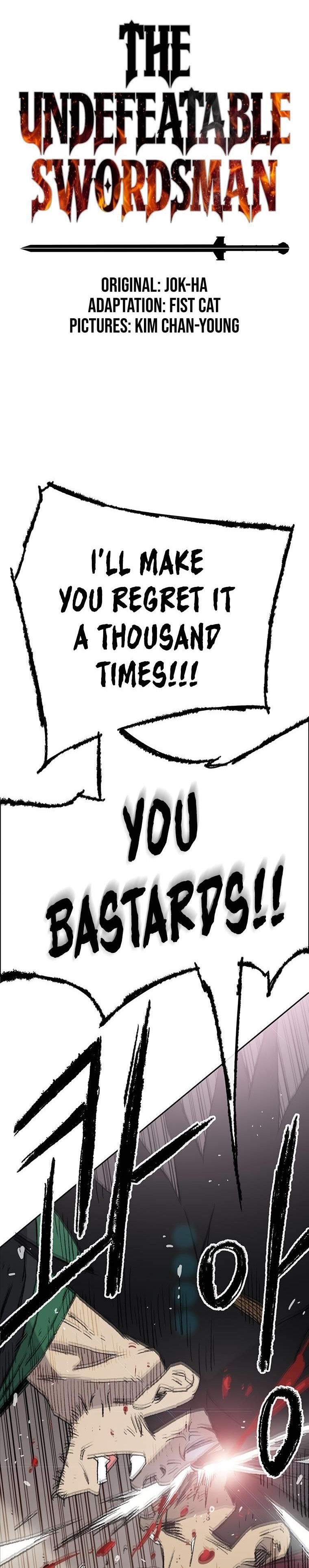The Undefeatable Swordsman — Chapter 81 — page 1