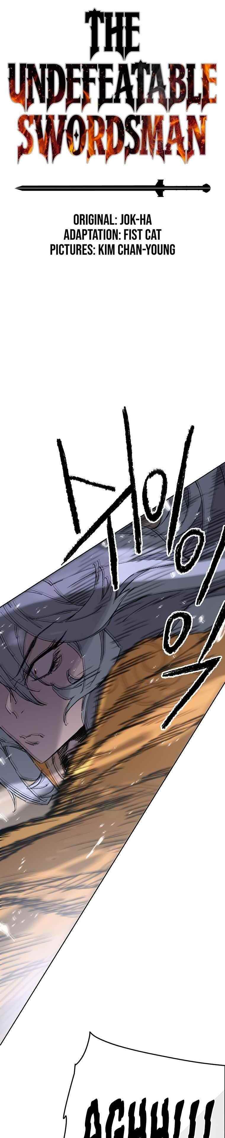 The Undefeatable Swordsman — Chapter 89 — page 1