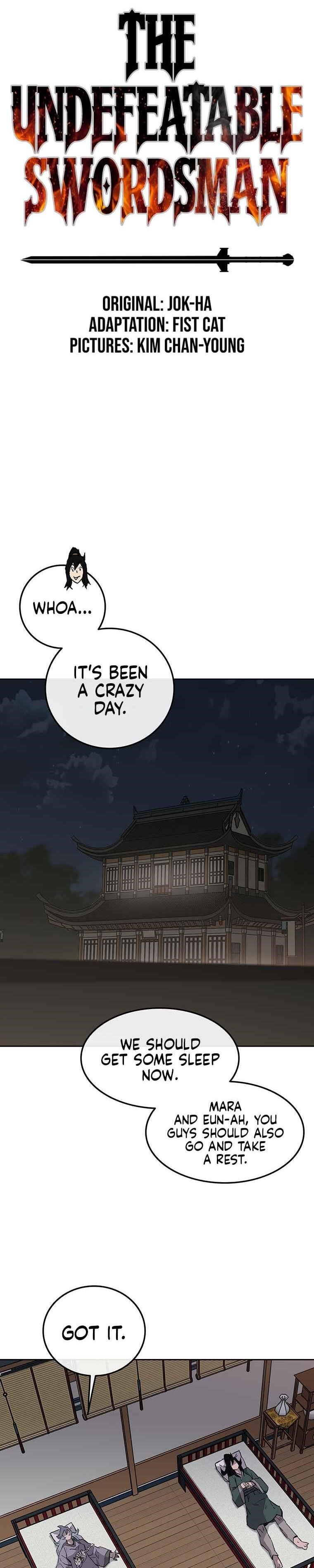 The Undefeatable Swordsman — Chapter 91 — page 1