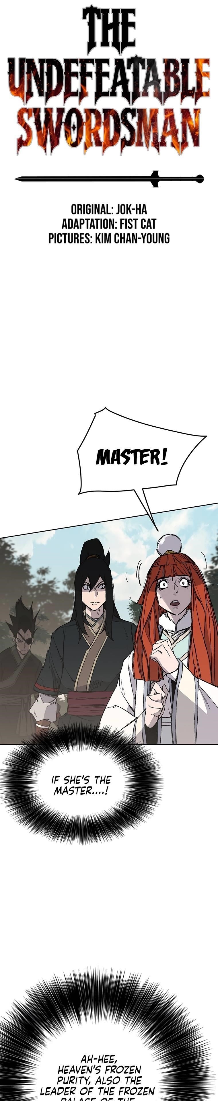 The Undefeatable Swordsman — Chapter 92 — page 1