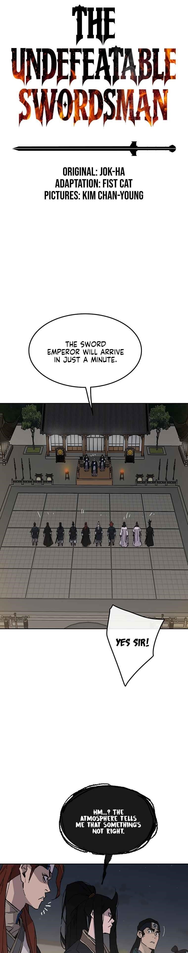 The Undefeatable Swordsman — Chapter 96 — page 1