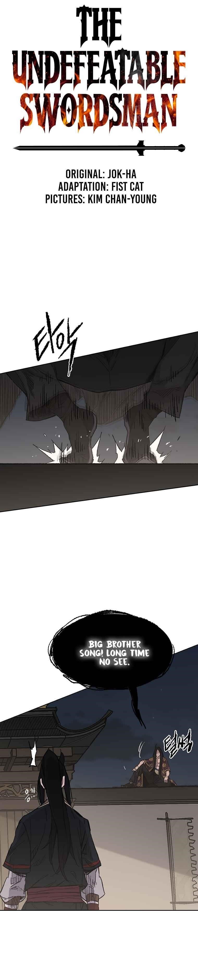 The Undefeatable Swordsman — Chapter 97 — page 1