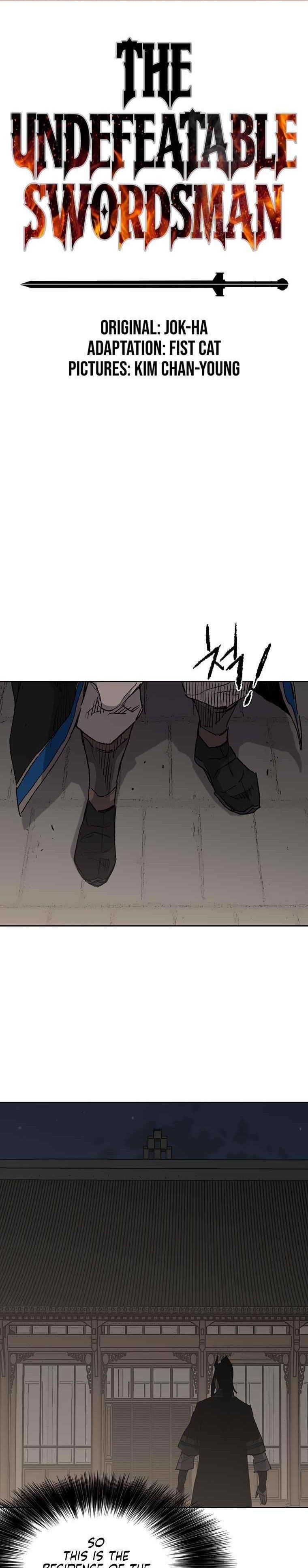 The Undefeatable Swordsman — Chapter 99 — page 1