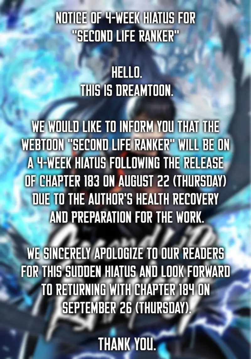 Ranker Who Lives A Second Time — Chapter 183.5 — page 1