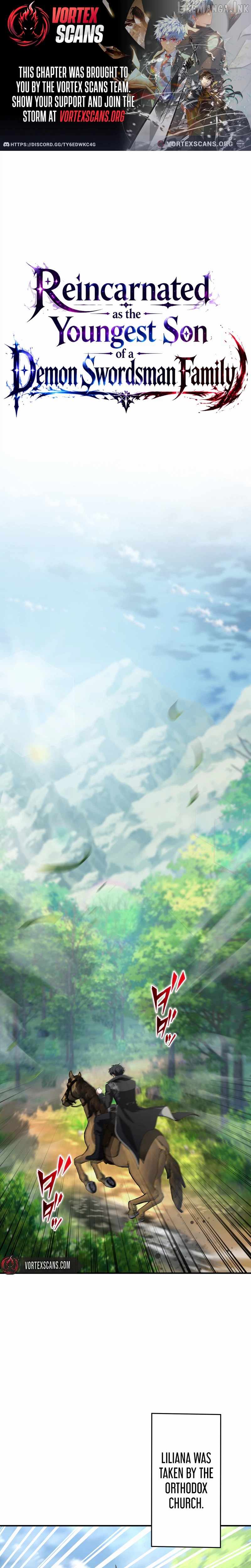 Reincarnated as the Youngest Son of a Demon Swordsman Family — Chapter 32 — page 1