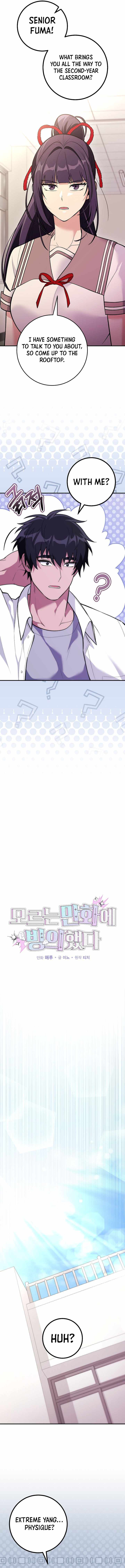 I Was Thrown Into an Unknown Manga — Chapter 37 — page 2