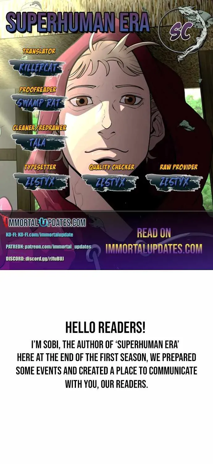 Superhuman Era — Chapter 100.1 — page 1