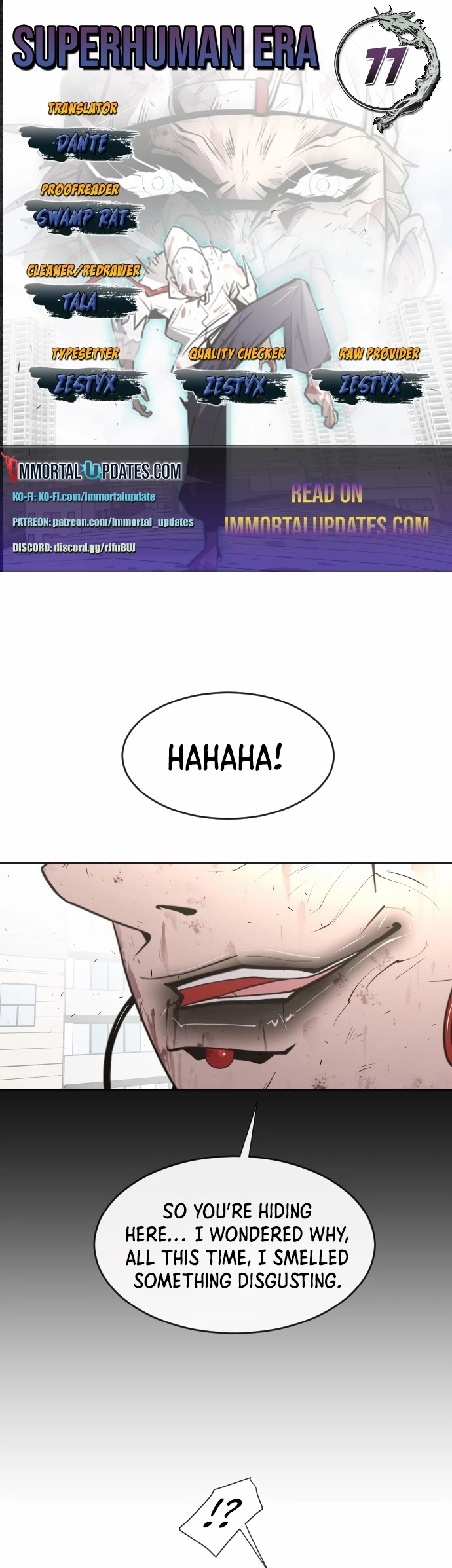 Superhuman Era — Chapter 77 — page 1
